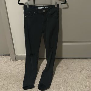 Black YMI jeans, size 7